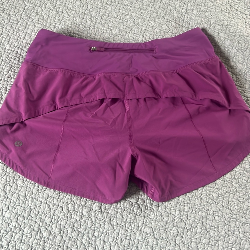 Lululemon mid rise speed up 4’